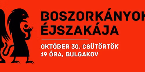 Boszork\u00e1nyok \u00e9jszak\u00e1ja \/ Kolozsv\u00e1r