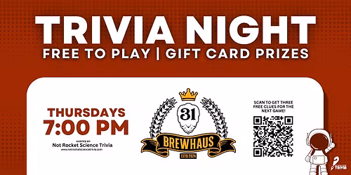 Algonquin Trivia Night | Brewhaus 31
