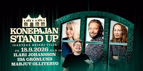 Pe 18.9. Ilari Johansson, Ida Gr\u00f6nlund, Marjut Ollitervo, is\u00e4nt\u00e4n\u00e4 Heikki Vilja