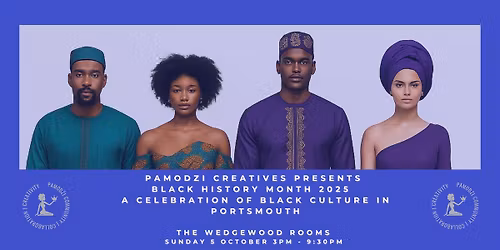 Black History Month Celebration - Wedgewood Rooms, Portsmouth - 05.10.25