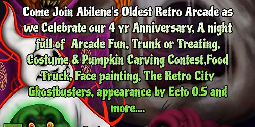 4yr Business Anniversary \/ Trunk or Treat