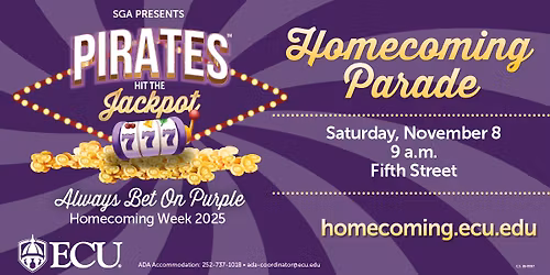 ECU Homecoming Parade 2025
