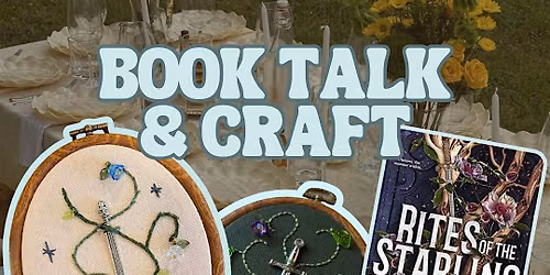 Book Talk & Craft in The Park