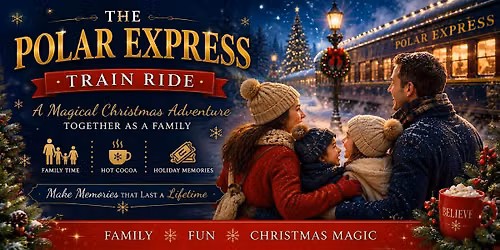 The Polar Express with WoodmenLife at the Texas State Railroad