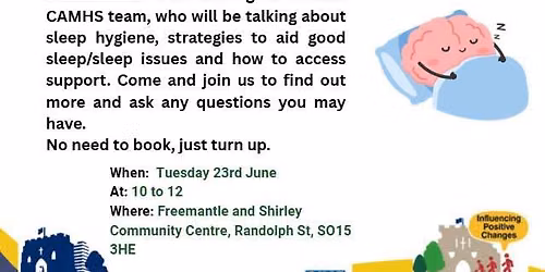 Sleep Workshop with Vanessa Durrant LD CAMHS team 