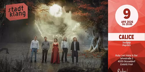 \u00abstadtklang\u00bb mit CALICE @ Ruby Leni Hotel & Bar