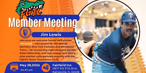 FGTC May Member Meeting: Jim Lewis