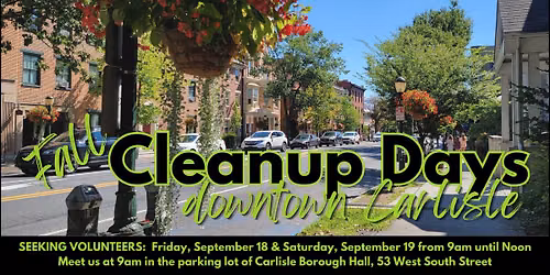 Downtown Fall Clean-up Days