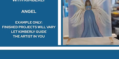 Coffee & Canvas with Kimberly - Holiday Angel