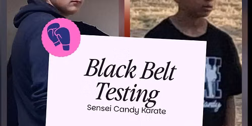 Black Belt Testing 
