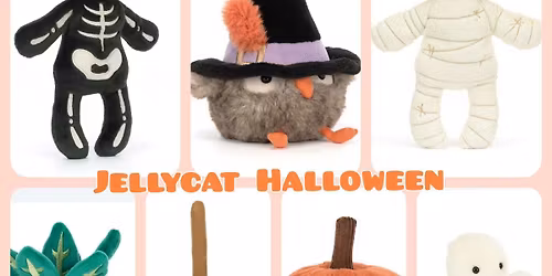 Halloween jellycat clay workshop
