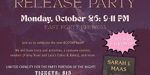 Midnight Release Party: ACOTAR 6