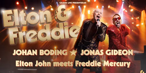 Elton John meets Freddie Mercury