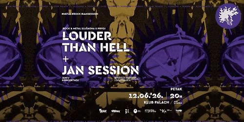 🔥 LOUDER THAN HELL! Metal Slušaona + 🎸 Jan Session @ Klub Palach — Kružna ulica 8, 51000 Rijeka, Croatia