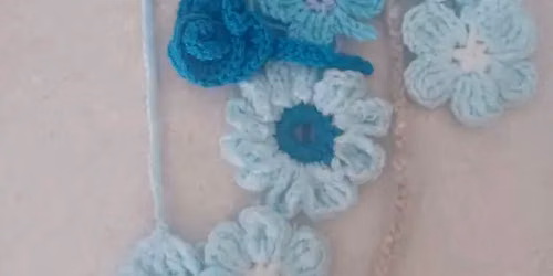 Fleur au crochet