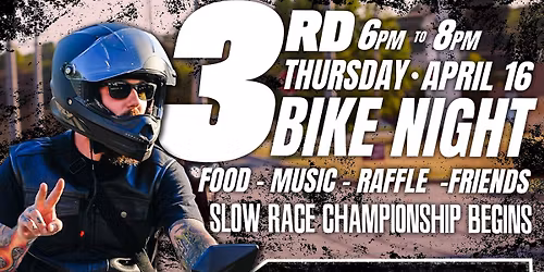 3rd THURSDAY BIKE NIGHT