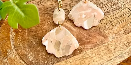 Clay Earring Workshop @ Three Blue Brushes Studio