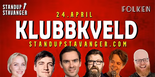Standup Klubbkveld med Henrik Thodesen - 24. april