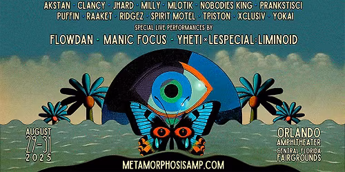2026 Metamorphosis Arts and Music Project - 2 Day Pass at Central Florida Fairgrounds