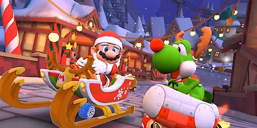 Christmas Mario Kart Tournament