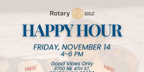 Renton Rotary Happy Hour!