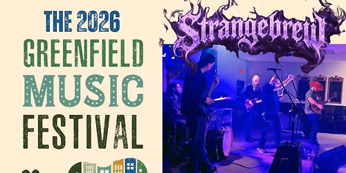 Strangebrew at the 2026 Greenfield Music Festival