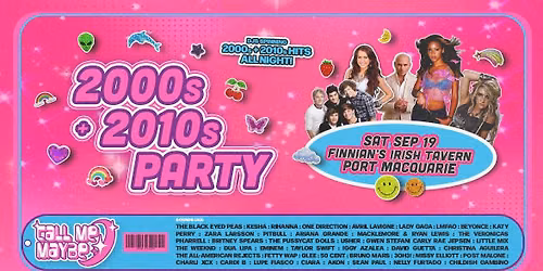 2000s + 2010s Party - Port Macquarie
