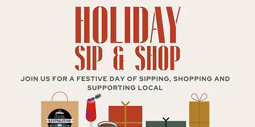 Holiday Sip & Shop