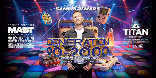 GENERATION 90-2000 by DJ MAST !