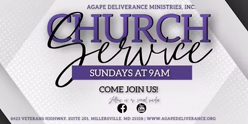 Sunday Morning Worship @ The Agape Center