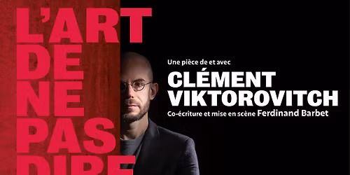 Cl\u00e9ment Viktorovitch \u2022 Bourges, Palais d'Auron \u2022 12 f\u00e9vrier 2026