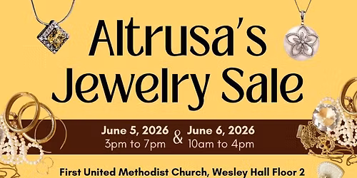 Altrusa's Two Day Jewelry Sale