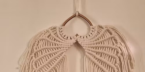 Macram\u00e9 Angel Wings Workshop 5 places available \ud83e\udebd