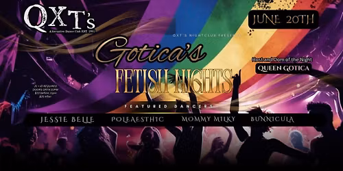 Gotica's Fetish Nights: PRIDE is POWER