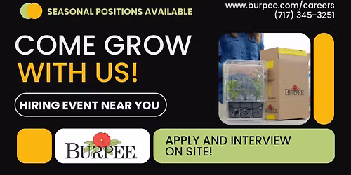 Hiring Event in McConnellsburg