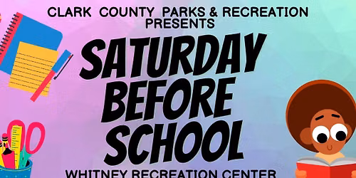 Saturday Before School