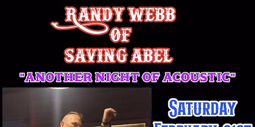 Randy Webb of Saving Abel w\/ Backbone