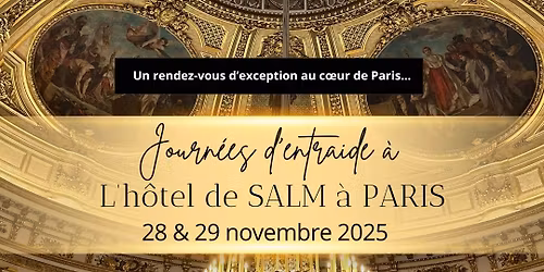 Journ\u00e9es d'Entraide - H\u00f4tel de SALM - Paris
