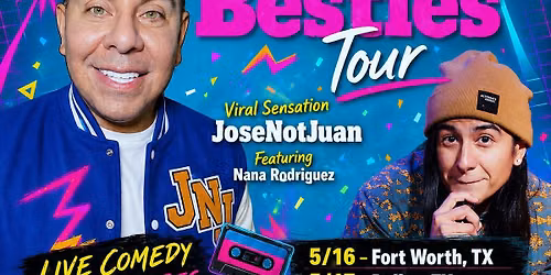 JosenotJose and Nana Rodriguez at Cap City Comedy Club