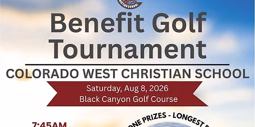 Annual Colorado West Christian School Golf Tournment