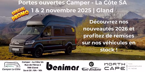Portes ouvertes Camper - La C\u00f4te SA