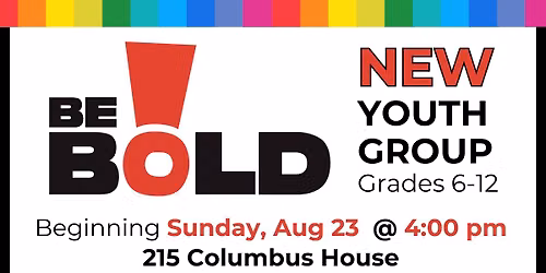 NEW! Youth Group - Grades 6-12