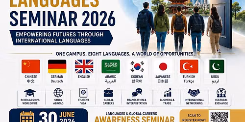 NUML GLOBAL LANGUAGES SEMINAR 2026