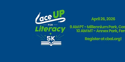 2nd Annual Lace Up for Literacy 5K RUN\/WALK