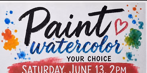 Pride themed watercolor