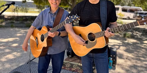 Peter and Harry at El Jardin\/Zazil