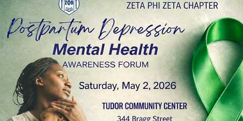 Zeta Phi Zeta Chapter Mental Health Awareness Forum