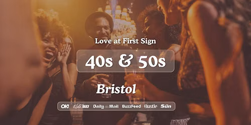 40s & 50s Singles Night at Bootlegger Bristol | Love at First Sign