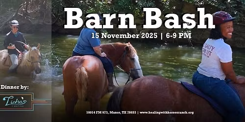 11th Annual Barn Bash!