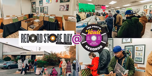 Record Store Day 2026 at The Poet's Vault